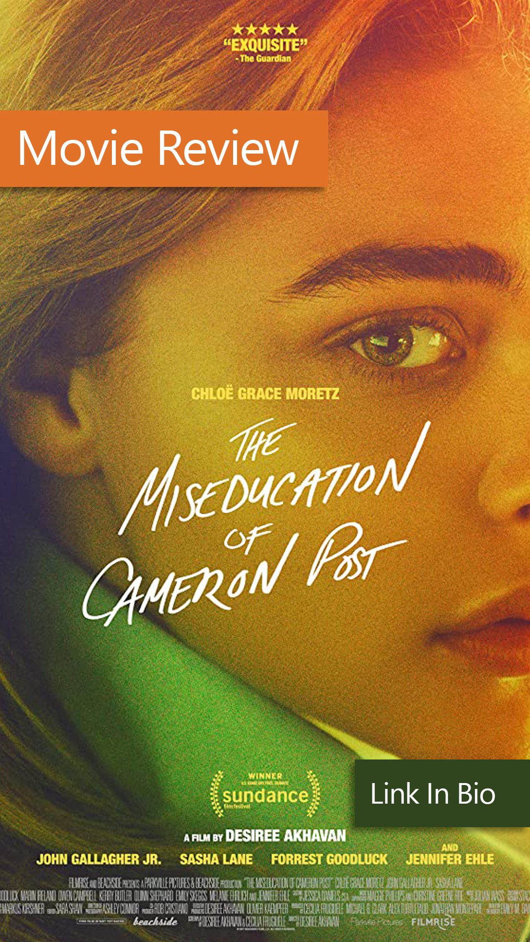 The Miseducation Of Cameron Post Film Review